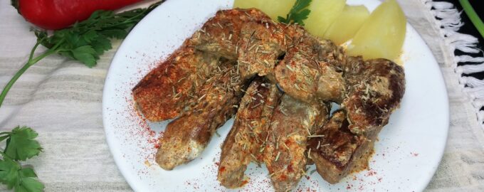 Свинина со сметаной