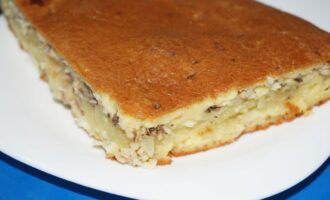 Рыбный пирог балтийский берег
