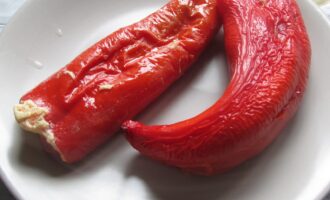 Запеченный перец с фетой