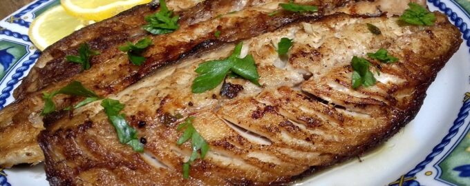 Скумбрия с лимоном