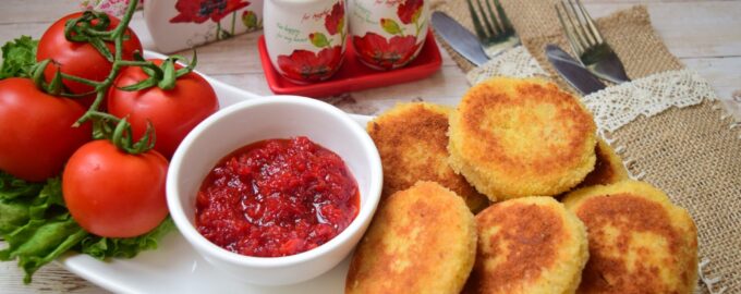 Горячая закуска из хлеба