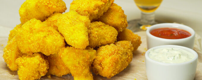 Куриные наггетсы с куркумой