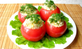 Фаршированные помидоры. Мой домашний рецепт, который всем нравится!