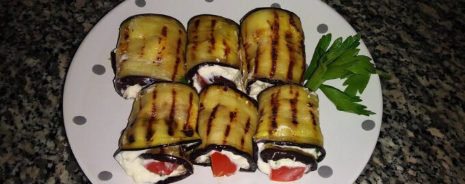 Баклажаны с творожным сыром