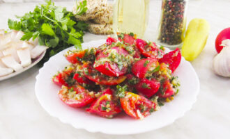 Маринованные помидоры на закуску.