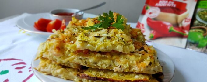 Запеканка с кабачками и сыром