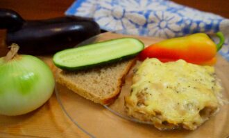 Жульен с курицей и грибами шампиньонами