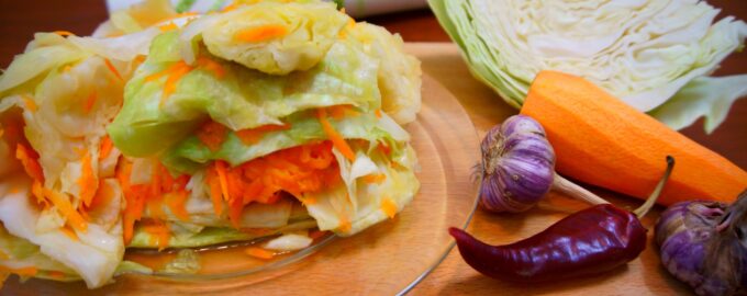 Хрустящая квашенная капуста на зиму