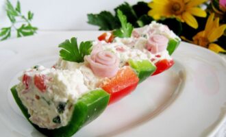 Хрустящая закуска из перца