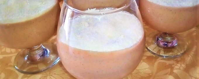 Десерт сметанный с бананом и сгущенкой невероятно вкусное лакомство