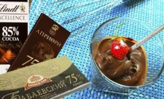 Шоколадный мусс за 5 минут