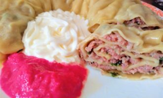 Ханум. Ленивые пельмени на пару
