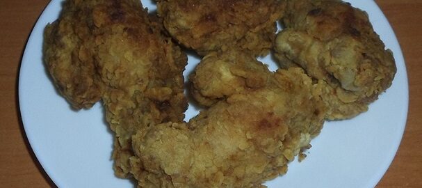 Крылышки в панировке, как в KFC