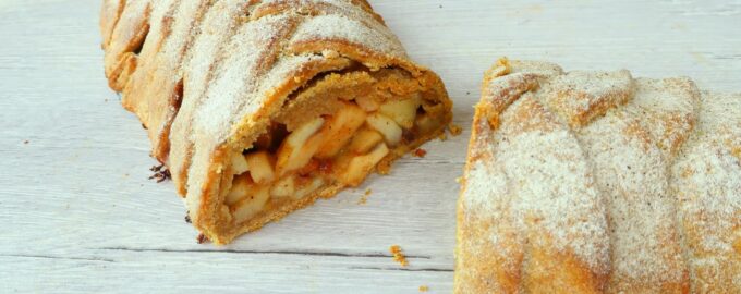 Яблочный штрудель с апельсиновым вкусом