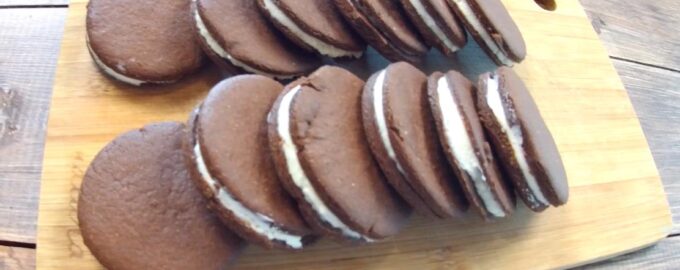 Печенье OREO с сырным кремом дома