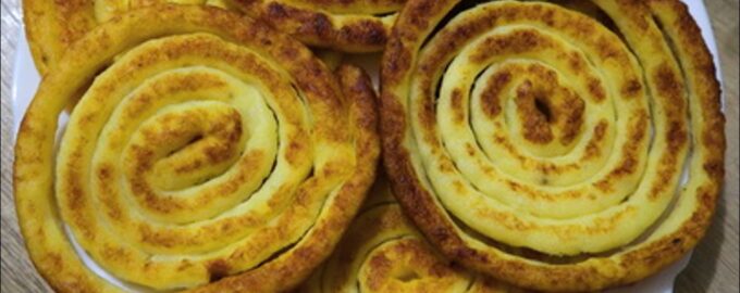 Картофельные спиральки. Вкусный перекус для всей семьи!