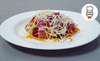 Полезный и вкусный салат из тыквы
