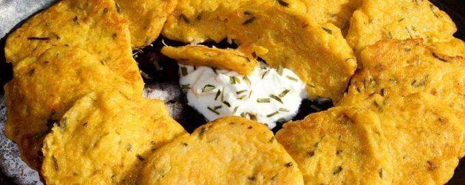 Драники из тыквы