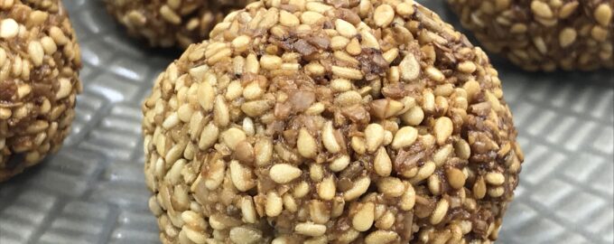 Печенье из кунжута без муки
