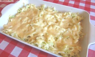 Запечённая капуста «Нежная» с яйцами и сыром