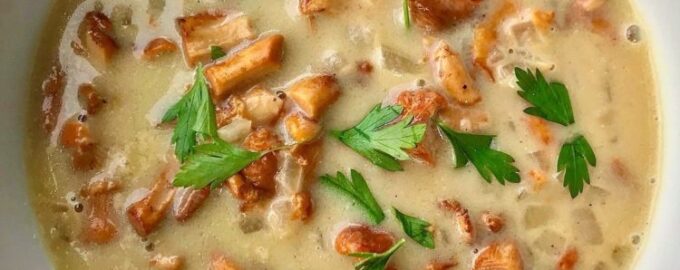 Грибной соус из лисичек