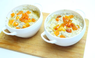 Геркулесовая каша с курагой