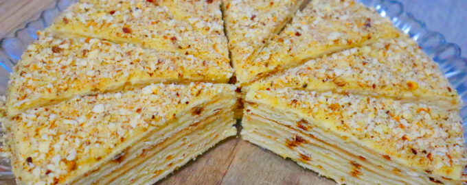 Торт без выпечки на сковороде! Этот вкус не передать словами!