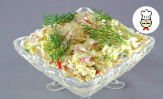 Недорогой салат на праздничный стол / Салат "Машенька"