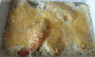 Куриное филе со сливками