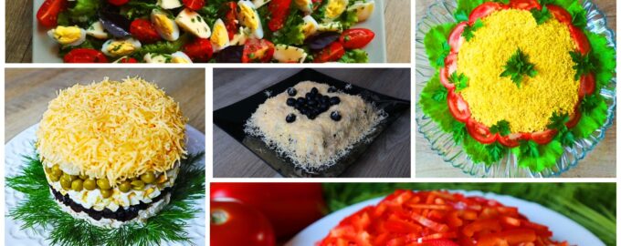5 вкуснейших салатов на праздничный стол