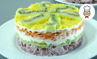 Новый вкусный салат "Изумруд"