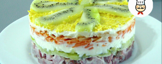 Новый вкусный салат "Изумруд"