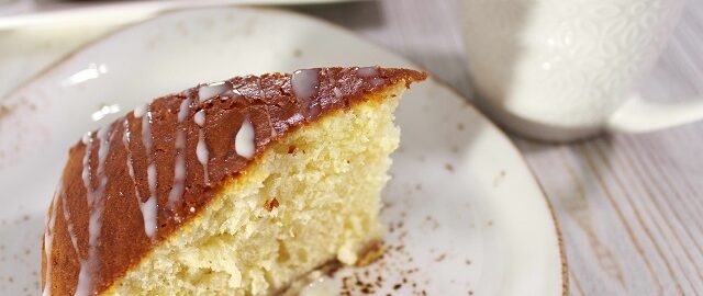 Банановый кекс на сгущенке.