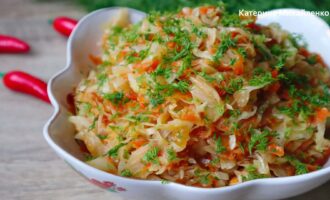 Капуста по-деревенски – и мяса не надо, так вкусно!