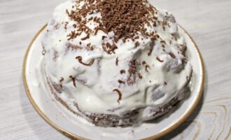 Торт «Панчо» с ананасом и сметанным кремом