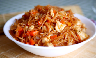 Вкусный ужин из курицы за 15 минут
