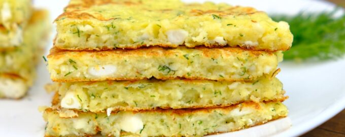 Простой и вкусный завтрак на скорую руку. Ленивые лепешки из творога