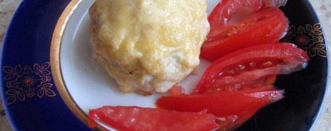 Куриные шарики с сыром