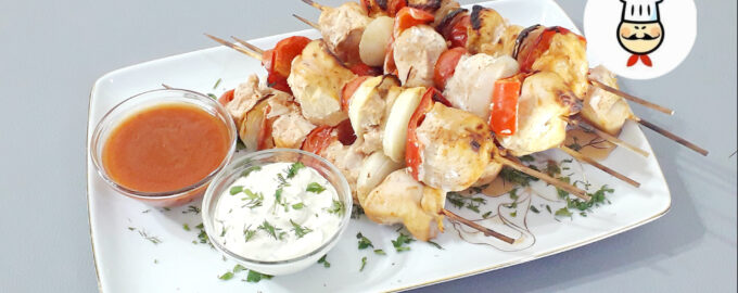 Сочный шашлык из курицы духовке