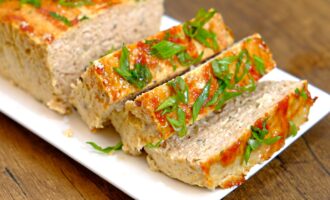 Сочный рулет из куриного фарша. Простой и вкусный рецепт