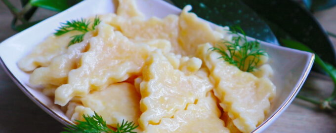 Ленивые вареники с сыром. Обалденный завтрак на скорую руку