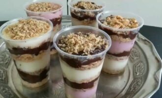 Десерт в стаканчиках