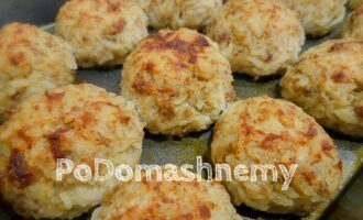 Ежики из фарша с рисом в духовке