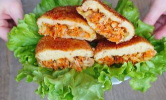 Картофельные зразы с мясом