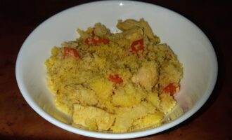 Кускус с куриным филе