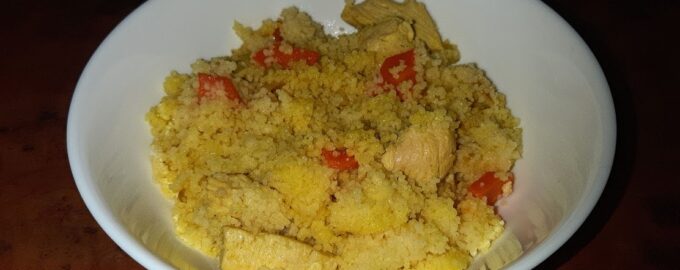 Кускус с куриным филе