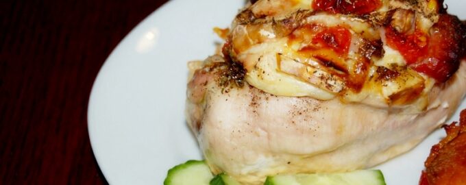 Лодочки из куриного филе