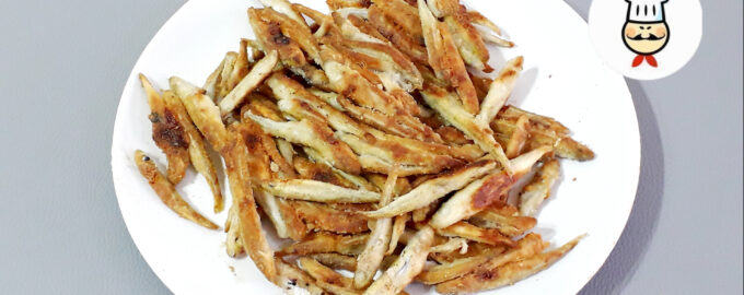 Жареная корюшка