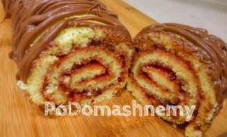 Классический бисквитный рулет
