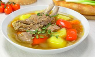Шурпа из баранины